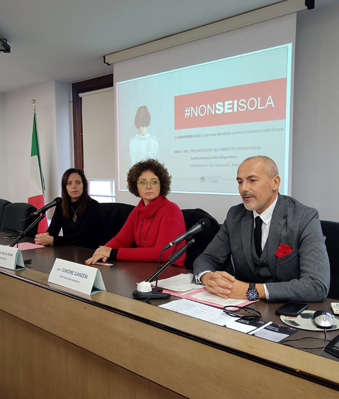Magenta #nonseisola 25 novembre 2